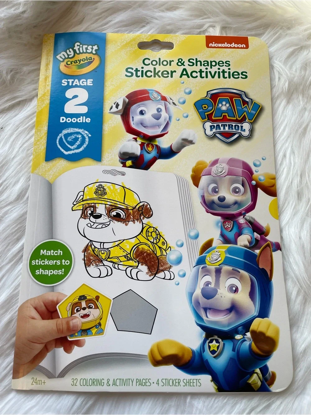 Kids My First Crayola  Paw Patrol Coloring Bundle of 2
